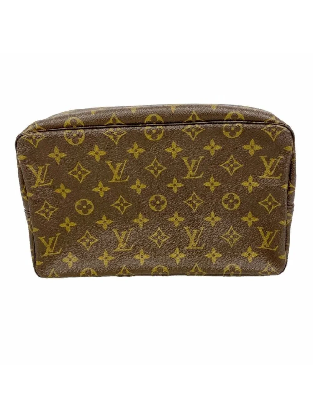 Louis Vuitton Pouch Monogram Trousse Toilet 28 Brown